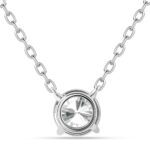 Célia 18K Fehérarany bevonatú swarovski kristályos nyaklánc - Mirame