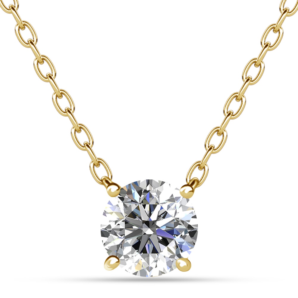 Brill 18K Sárgaarany bevonatú swarovski kristályos nyaklánc Brill 18K Sárgaarany bevonatú swarovski kristályos nyaklánc