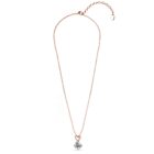 Belis 18K Rózsaarany bevonatú swarovski kristályos nyaklánc