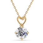 Era 18K Sárgaarany bevonatú swarovski kristályos nyaklánc