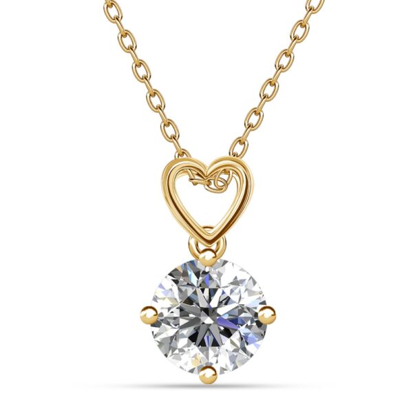 Era 18K Sárgaarany bevonatú swarovski kristályos nyaklánc