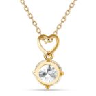 Era 18K Sárgaarany bevonatú swarovski kristályos nyaklánc