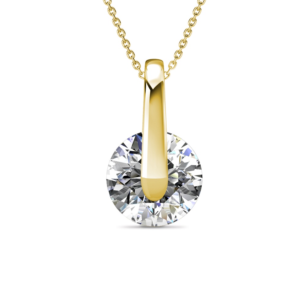 Nix 18K Sárgaarany bevonatú swarovski kristályos nyaklánc Nix 18K Sárgaarany bevonatú swarovski kristályos nyaklánc