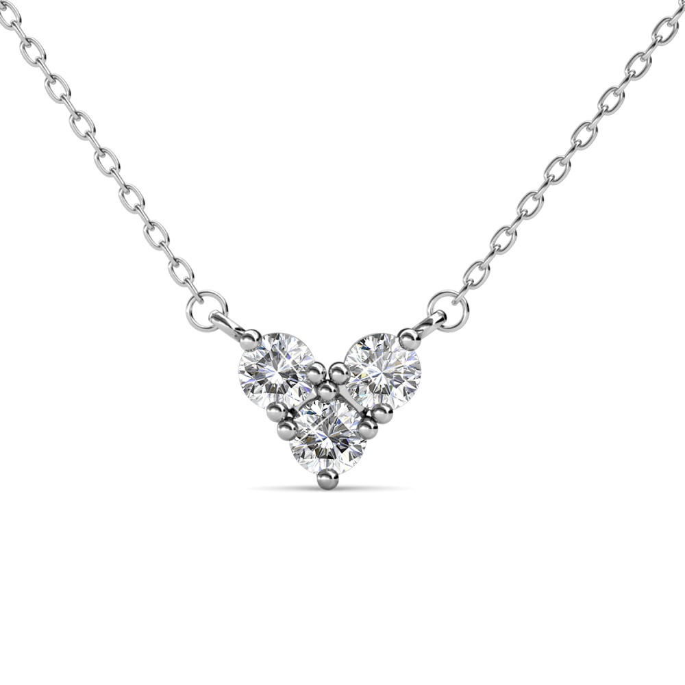 Szív 18K Fehérarany bevonatú swarovski kristályos nyaklánc - Triangle - EkszerWebshop.hu Szív 18K Fehérarany bevonatú swarovski kristályos nyaklánc - Triangle - EkszerWebshop.hu