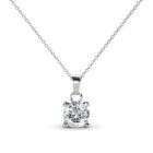 Mero 18K Fehérarany bevonatú swarovski kristályos nyaklánc