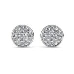 Glim 18K Fehérarany bevonatú swarovski kristályos fülbevaló - Image 2