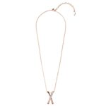 Sera 18K Rózsaarany bevonatú swarovski kristályos nyaklánc - Image 4