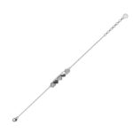 Rhea szives 18K Fehérarany bevonatú swarovski kristályos karkötő - Image 4