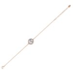 Noa 18K Rózsaarany bevonatú swarovski kristályos karkötő - Image 3