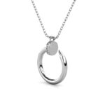 Inka 18K Fehérarany bevonatú swarovski kristályos nyaklánc - Image 3