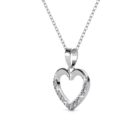 Rumi 18K Fehérarany bevonatú swarovski kristályos nyaklánc