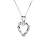 Rumi 18K Fehérarany bevonatú swarovski kristályos nyaklánc