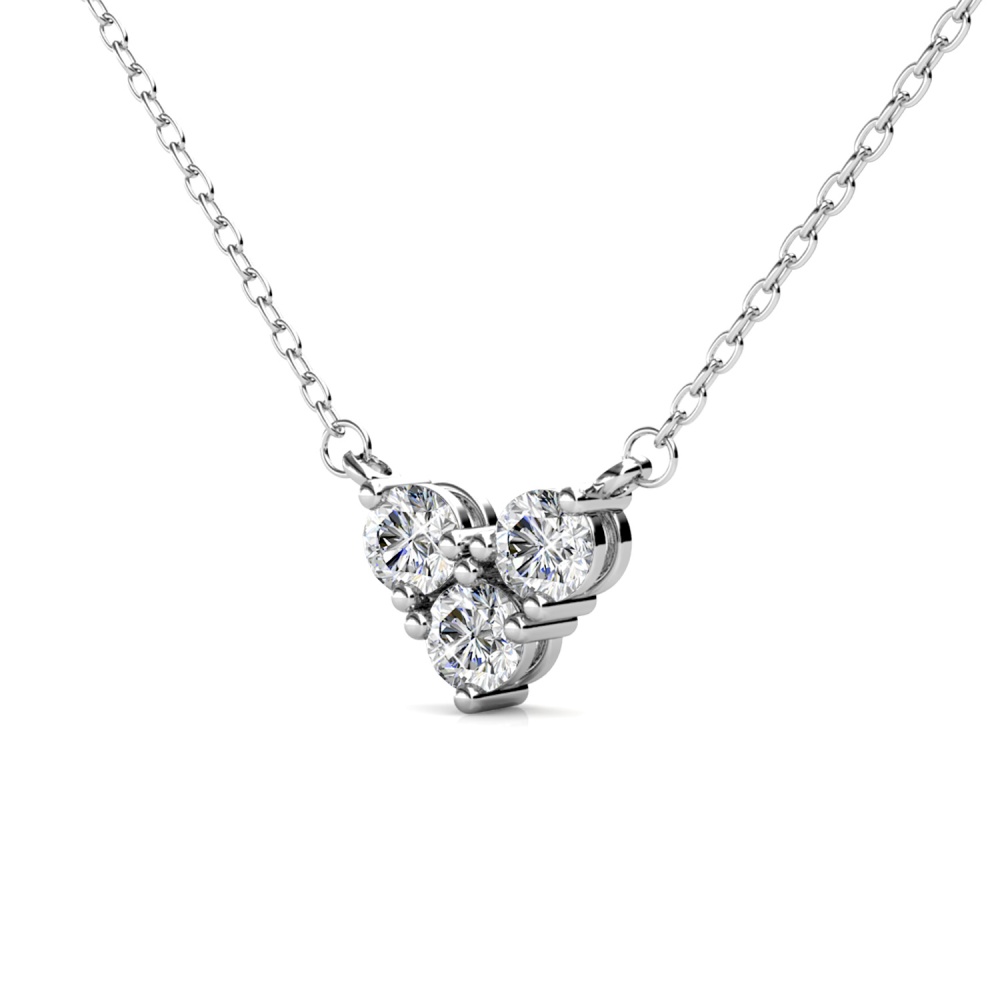 Szív 18K Fehérarany bevonatú swarovski kristályos nyaklánc - Triangle - EkszerWebshop.hu Szív 18K Fehérarany bevonatú swarovski kristályos nyaklánc - Triangle - EkszerWebshop.hu
