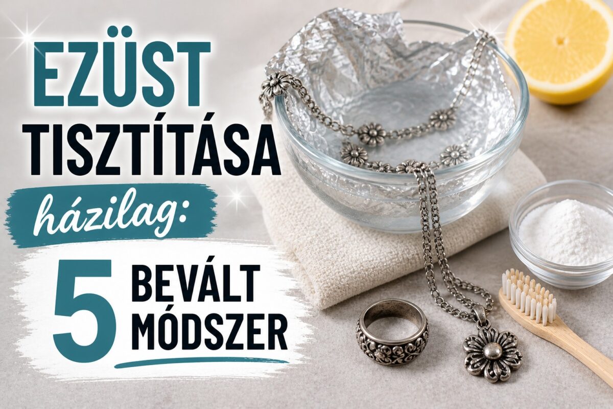 Ezüst tisztítása házilag: 5 bevált módszer - Ekszerwebshop.hu Ezüst tisztítása házilag: 5 bevált módszer