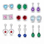 Köves ezüst fülbevalók - rendelés és gyors szállítás