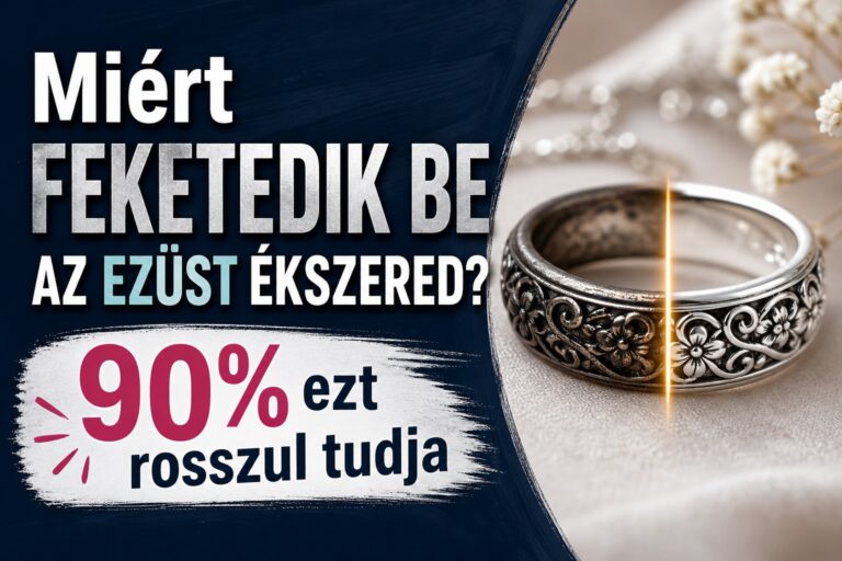 Miért feketedik be az ezüst ékszered? - 90% ezt rosszul tudja