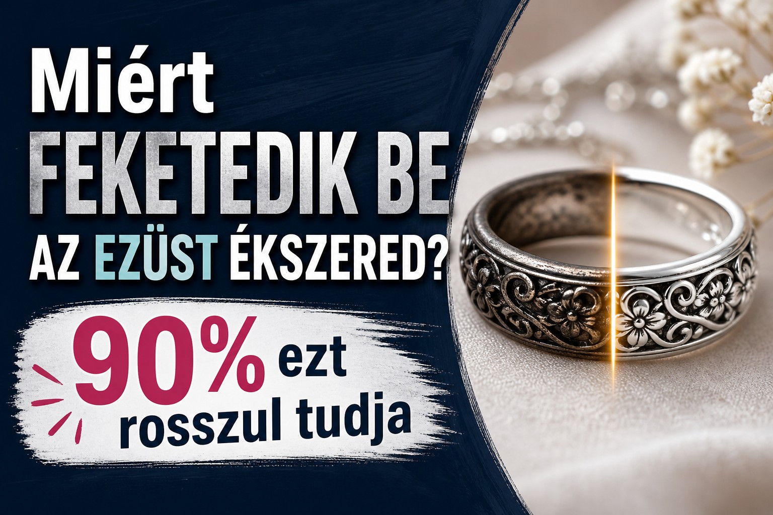 Miért feketedik be az ezüst ékszered? - 90% ezt rosszul tudja - Ekszerwebshop.hu Miért feketedik be az ezüst ékszered? - 90% ezt rosszul tudja
