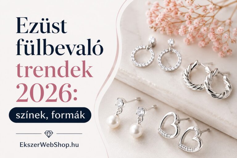 Ezüst fülbevaló trendek 2026: színek, formák, top 5 stílus - Ekszerwebshop.hu Ezüst fülbevaló trendek 2026: színek, formák, top 5 stílus - EkszerWebshop.hu