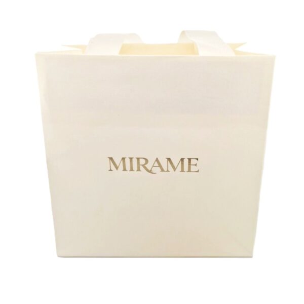 Elegáns ajándéktasak - Mirame - 13*13 cm, bézs