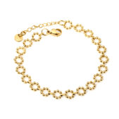 Vízálló 18K aranyozott hipoallergén nemesacél karkötő PVD bevonattal - Nelly - EkszerWebshop.hu