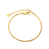 Vízálló 18K aranyozott hipoallergén nemesacél karkötő PVD bevonattal - Jona - EkszerWebshop.hu