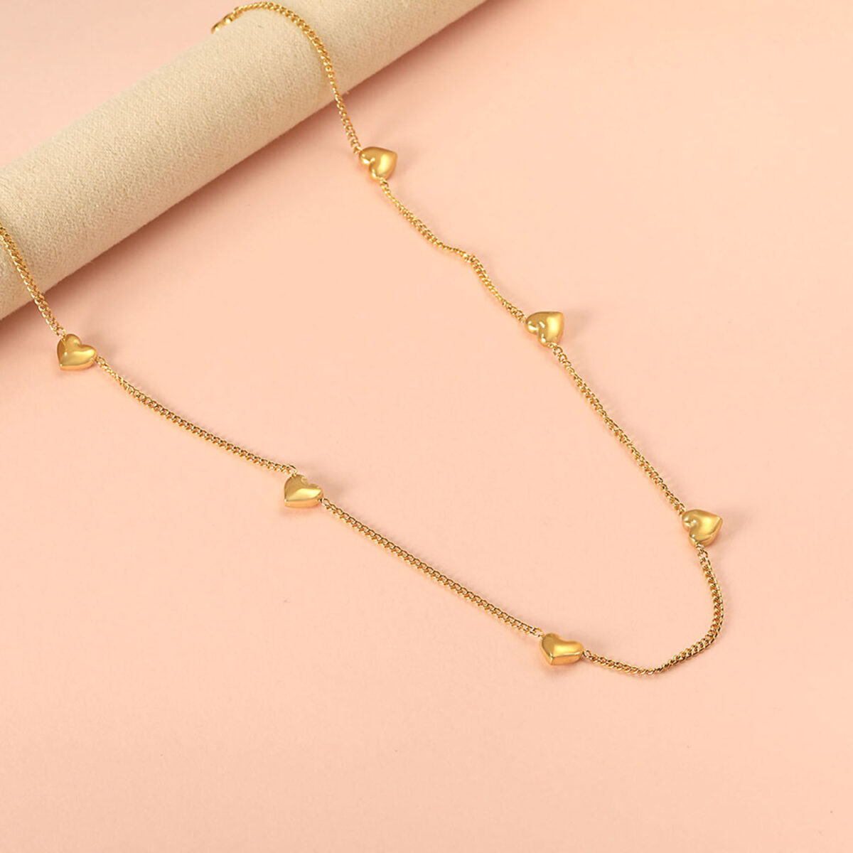 18K aranyozott hipoallergén nemesacél nyaklánc PVD bevonattal - Neo - EkszerWebshop.hu 18K aranyozott hipoallergén nemesacél nyaklánc PVD bevonattal - Neo - EkszerWebshop.hu