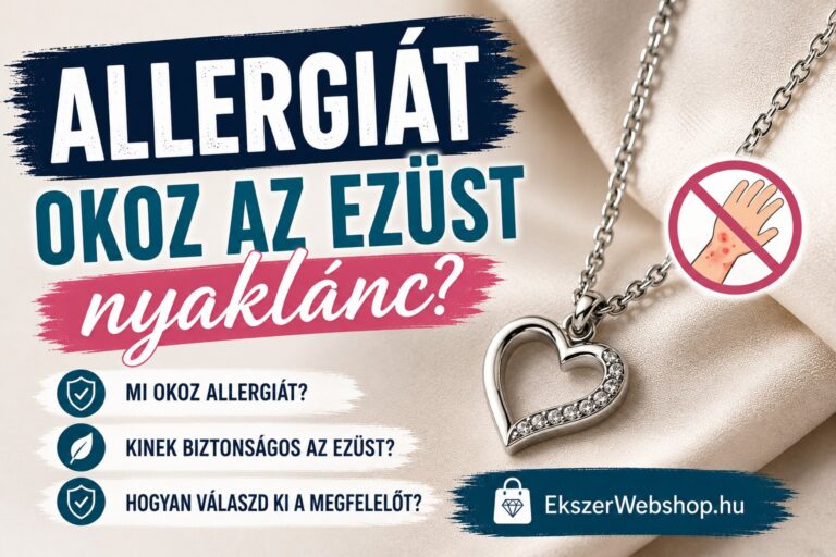 Allergiát okoz az ezüst nyaklánc? - Ekszerwebshop.hu Allergiát okoz az ezüst nyaklánc - EkszerWebshop.hu - Ezüst nyaklánc allergia