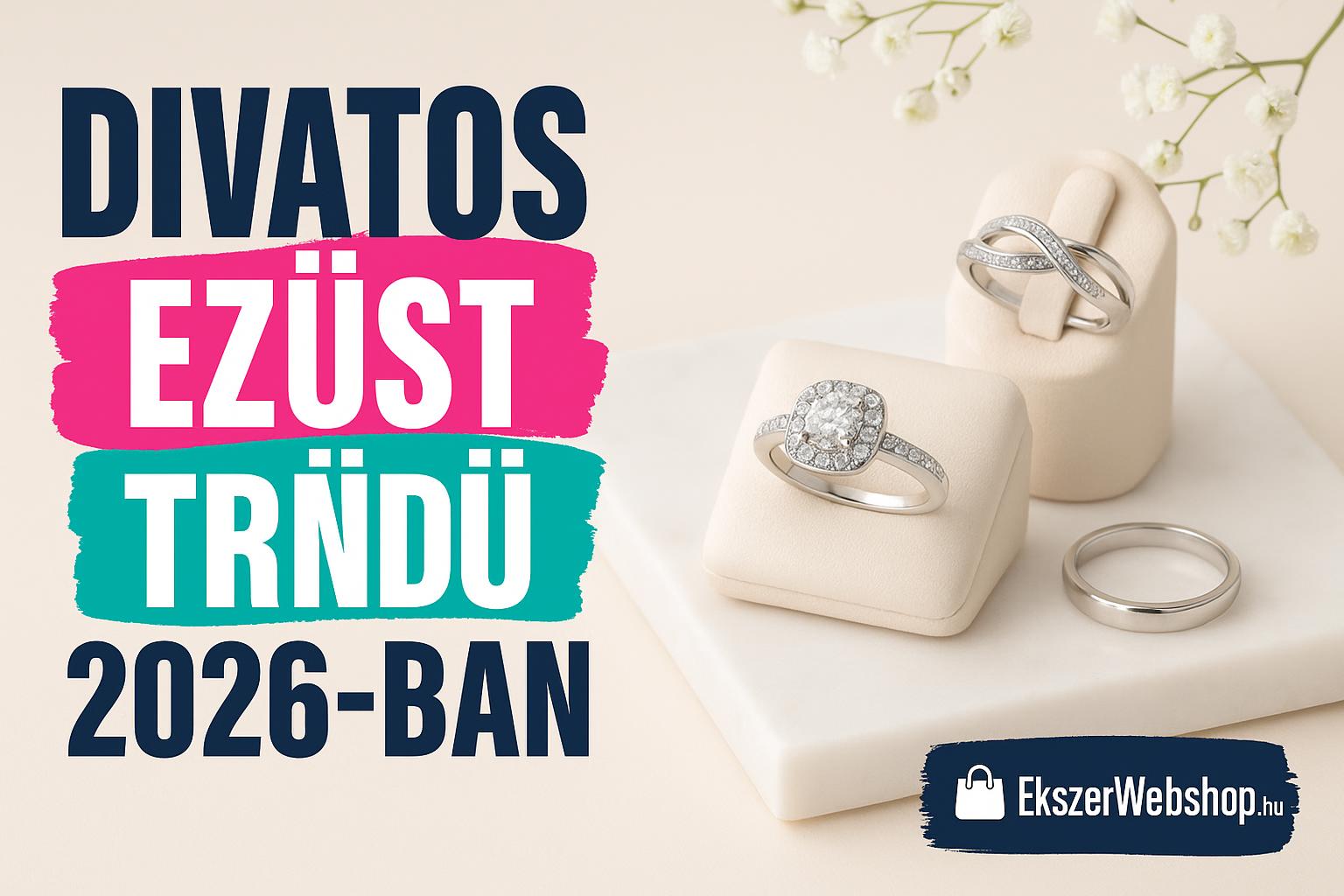 Divatos ezüst gyűrű trendek 2026-ban - Ekszerwebshop.hu Divatos ezüst gyűrű trendek 2026-ban- EkszerWebshop.hu