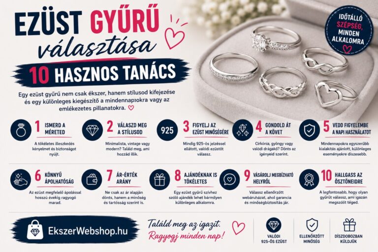 Ezüst gyűrű választása - 10 hasznos tanács - EkszerWebshop.hu