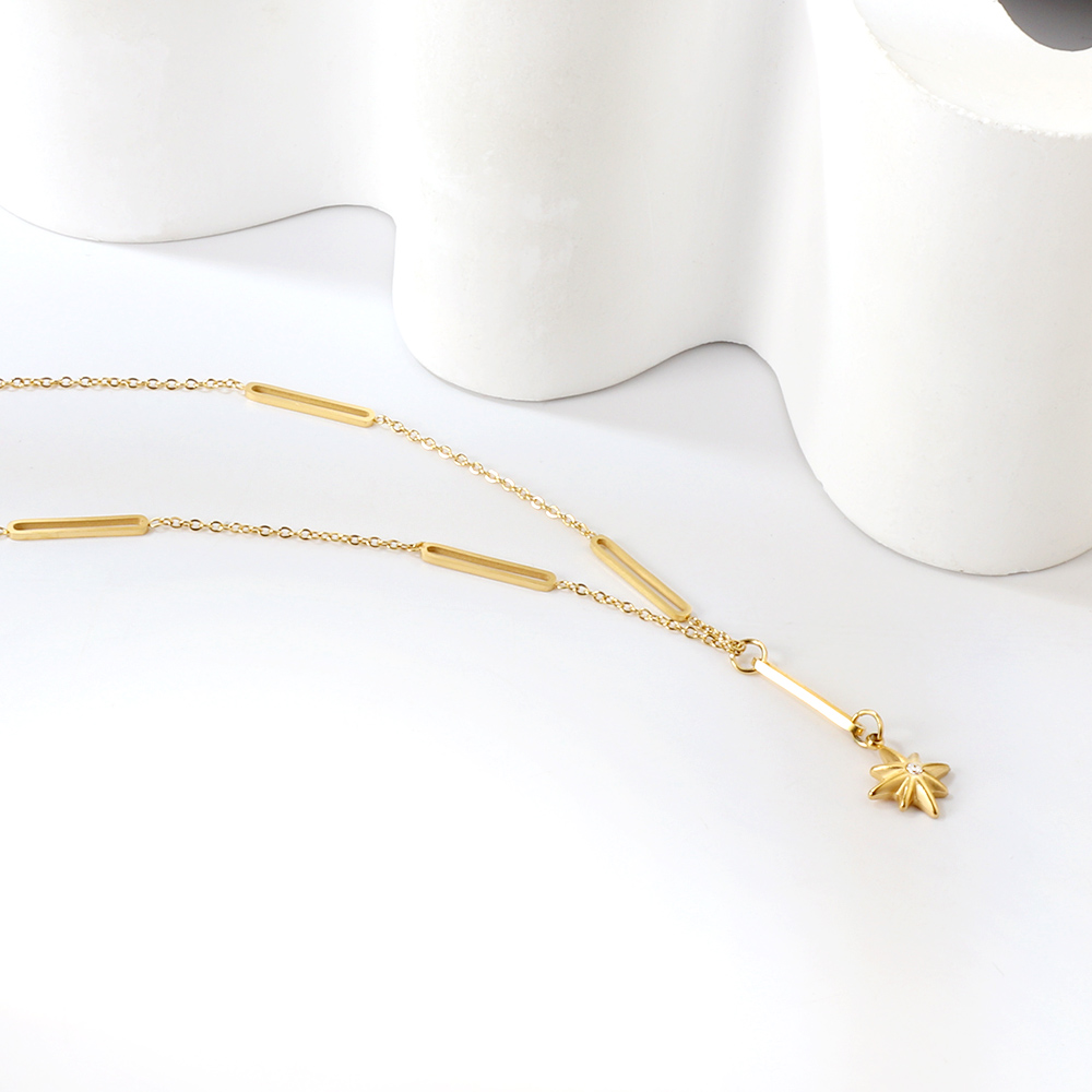 IMG_1825- Minimalista 18K aranyozott vízálló hipoallergén nemesacél nyaklánc PVD bevonattal - EkszerWebshop.hu