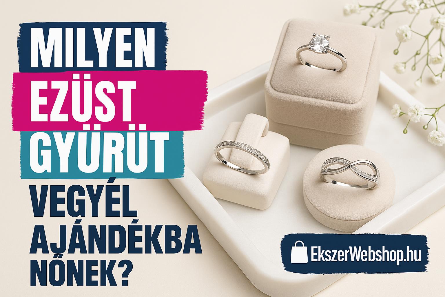 Milyen ezüst gyűrűt vegyél ajándékba nőnek? - Ekszerwebshop.hu Milyen ezüst gyűrűt vegyél ajándékba nőnek?- EkszerWebshop.hu