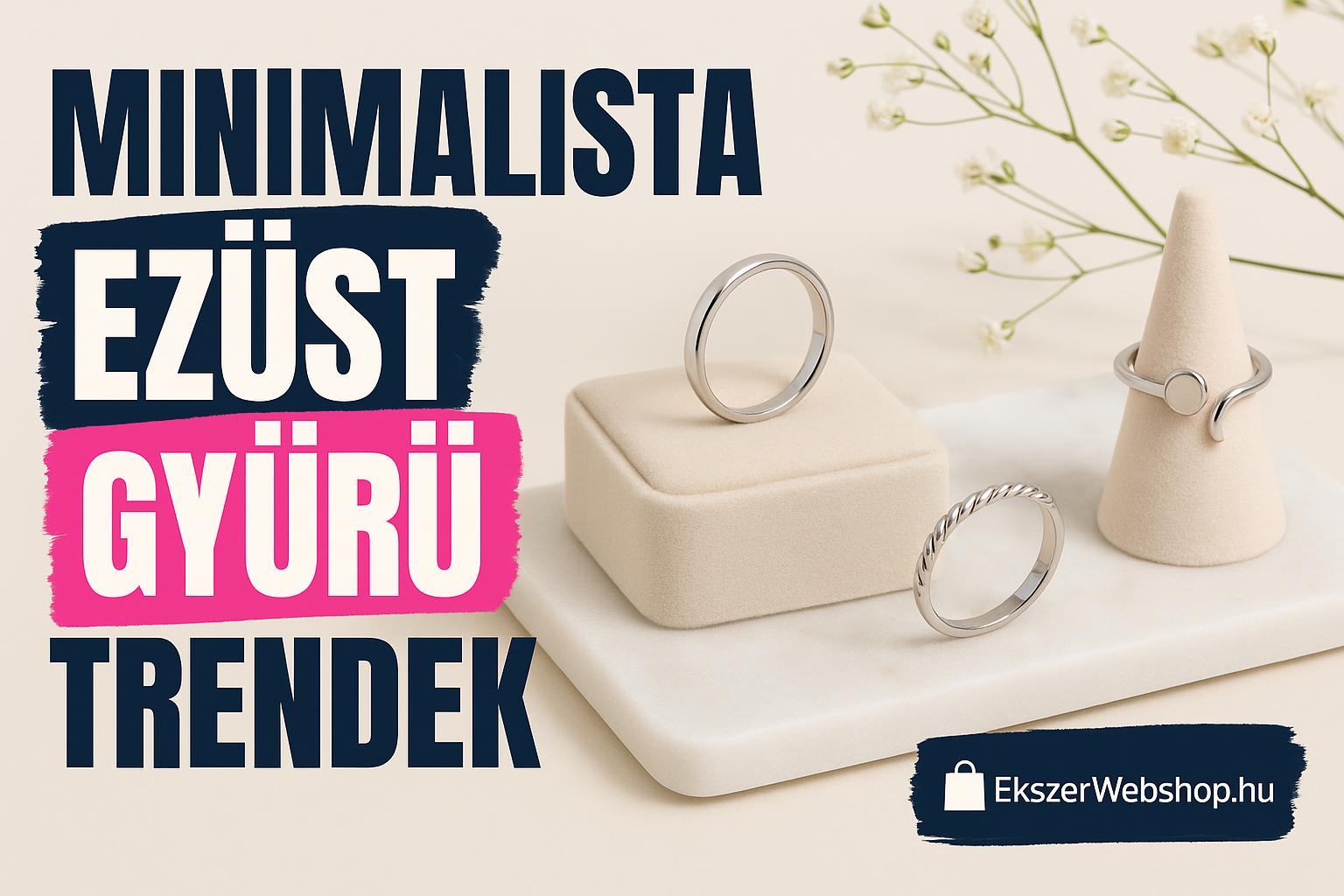 Minimalista ezüst gyűrű trendek - Ekszerwebshop.hu Minimalista ezüst gyűrű trendek- EkszerWebshop.hu