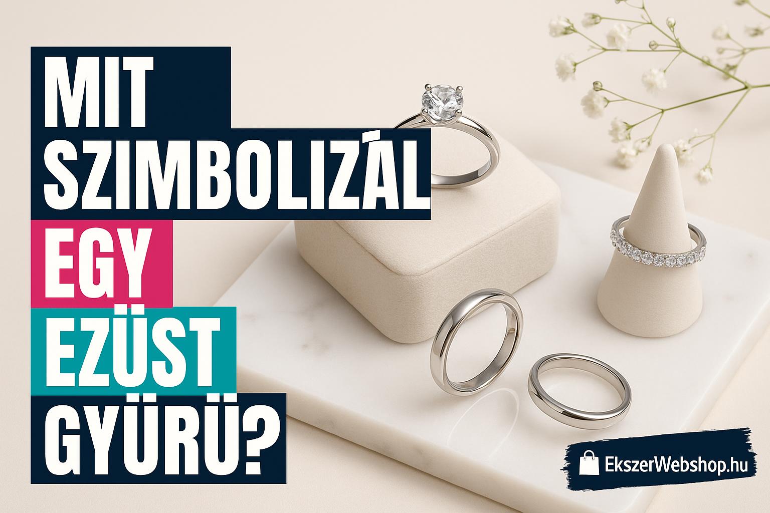 Mit szimbolizál egy ezüst gyűrű?- Ezüst gyűrű jelentése - EkszerWebshop.hu