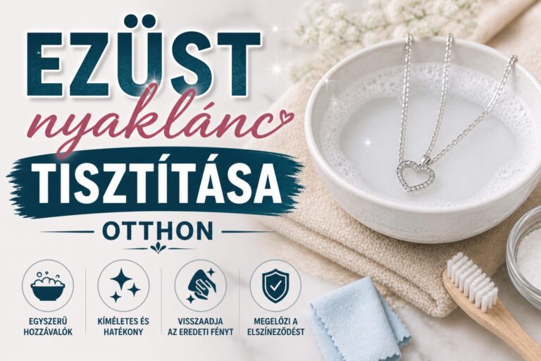 Ezüst nyaklánc tisztítása otthon - EkszerWebshop.hu