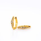925 Sterling ezüst karika fülbevalók - EkszerWebshop (17).hu