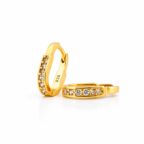 925 Sterling ezüst karika fülbevalók - EkszerWebshop (29).hu