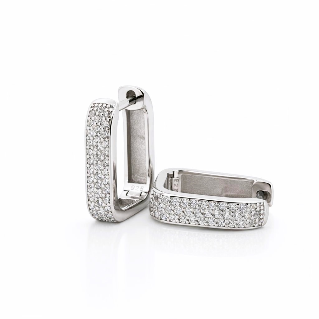 925 Sterling ezüst karika fülbevalók - EkszerWebshop (48).hu 925 Sterling ezüst karika fülbevalók - EkszerWebshop (48).hu