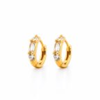 925 Sterling ezüst karika fülbevalók - EkszerWebshop (58).hu