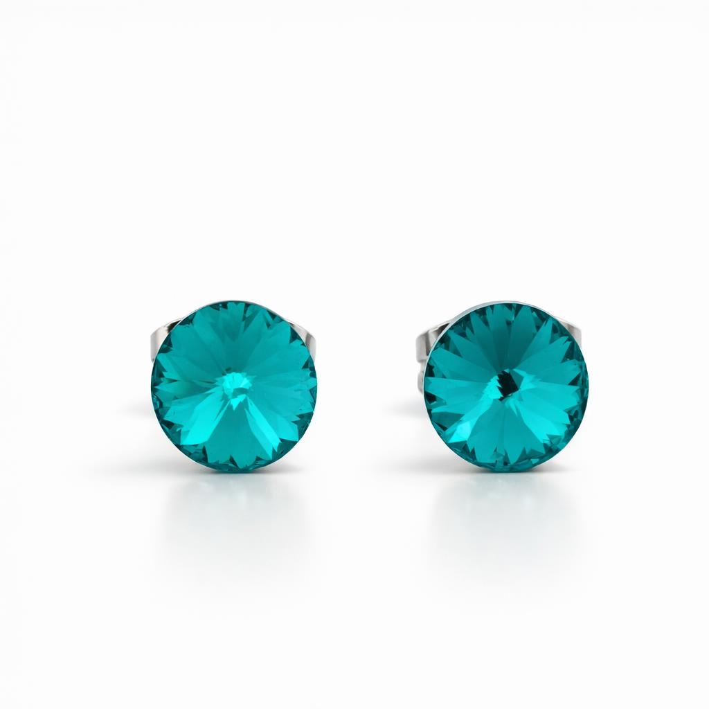 6 mm Nap Swarovski kristályos fülbevaló - Türkiz - EkszerWebshop.hu 6 mm Nap Swarovski kristályos fülbevaló - Türkiz - EkszerWebshop.hu