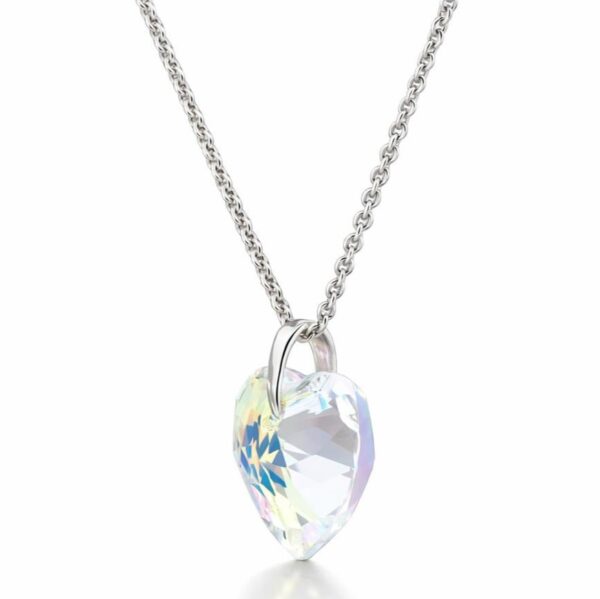 Swarovski ékszerek | Ékszershop - Ekszerwebshop.hu 14 mm Swarovski kristályos ezüst nyaklánc - Crystal AB - EkszerWebshop.hu