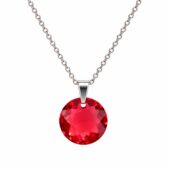 Ezüst nyaklánc swarovski kristállyal - EkszerWebshop.hu - Scarlet