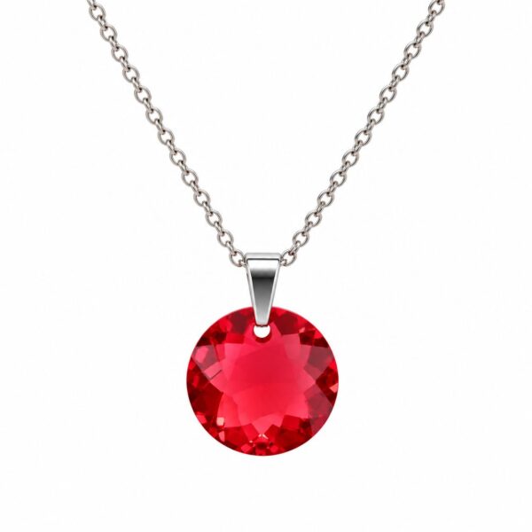 Ezüst nyaklánc swarovski kristállyal - EkszerWebshop.hu - Scarlet