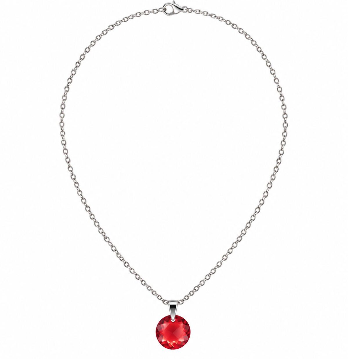 6430 - Ezüst nyaklánc swarovski kristállyal - EkszerWebshop.hu - Scarlet teljes 6430 - Ezüst nyaklánc swarovski kristállyal - EkszerWebshop.hu - Scarlet teljes