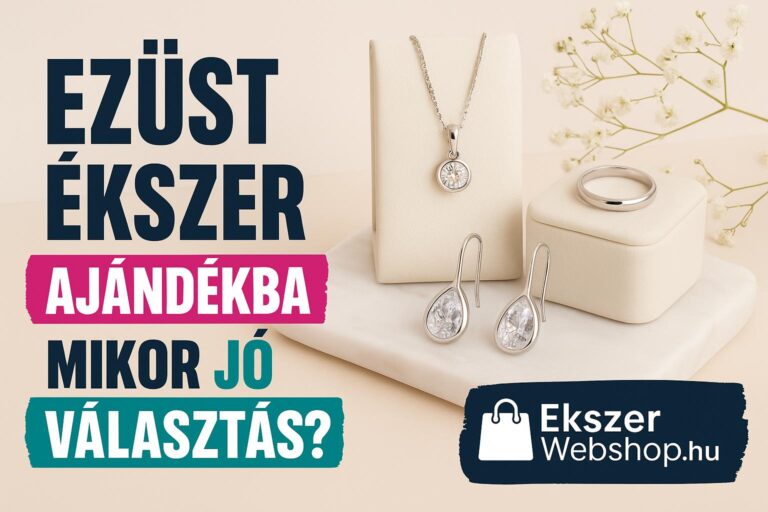 Ezüst ékszer ajándékba – mikor jó választás?- EkszerWebshop.hu