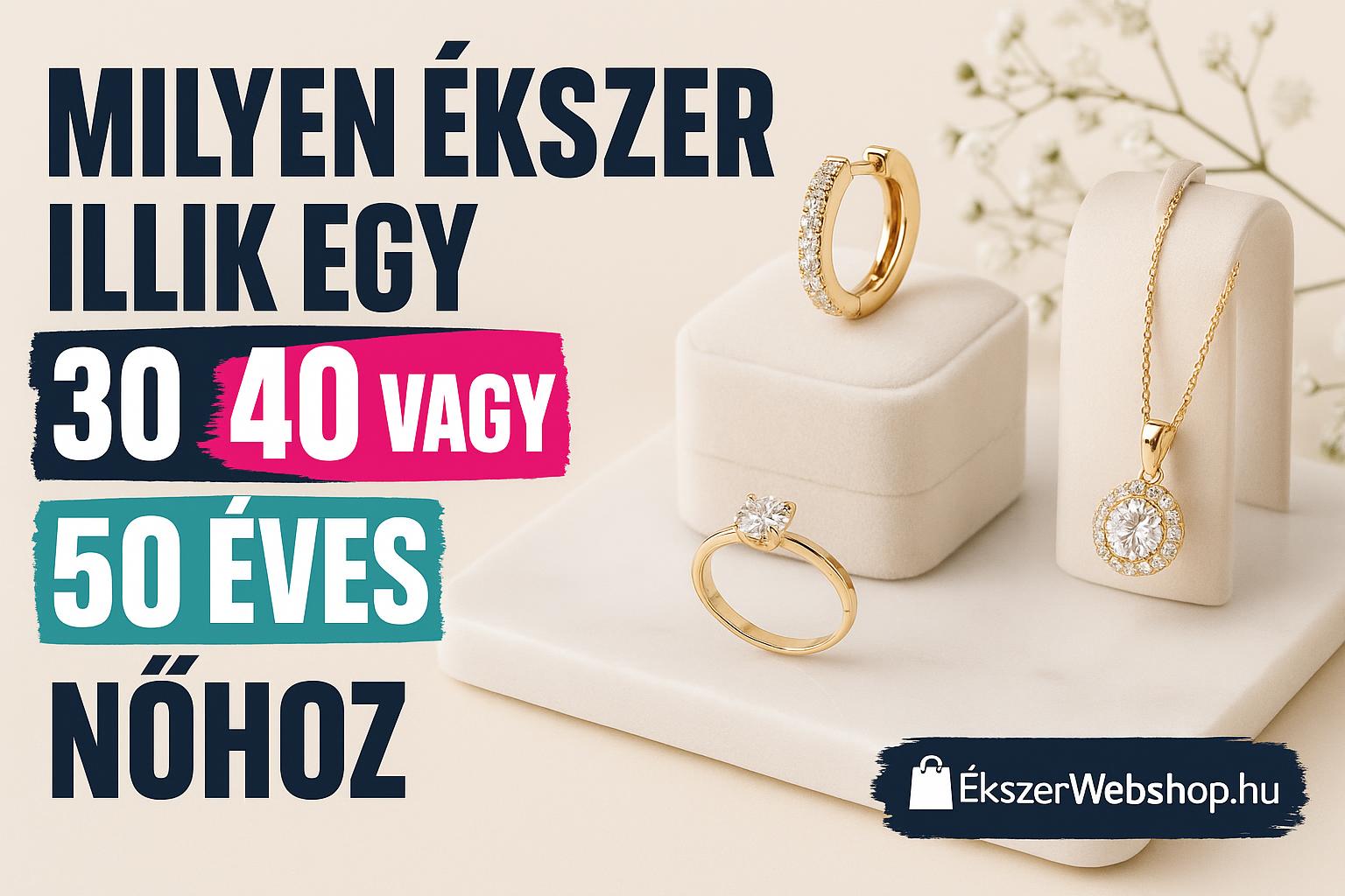 Milyen ékszer illik egy 30, 40 vagy 50 éves nőhöz? - Ekszerwebshop.hu Milyen ékszer illik egy 30, 40 vagy 50 éves nőhöz?- EkszerWebshop.hu