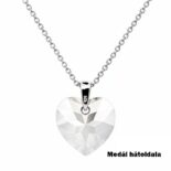 Szív medál hátoldala - EkszerWebshop.hu