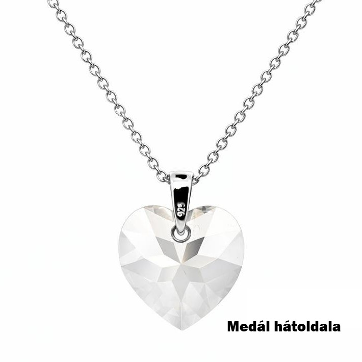 Szív medál hátoldala - EkszerWebshop.hu Szív medál hátoldala - EkszerWebshop.hu