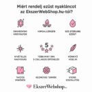 miért rendelj ezüst nyakláncot az EkszerWebshop.hu-tól