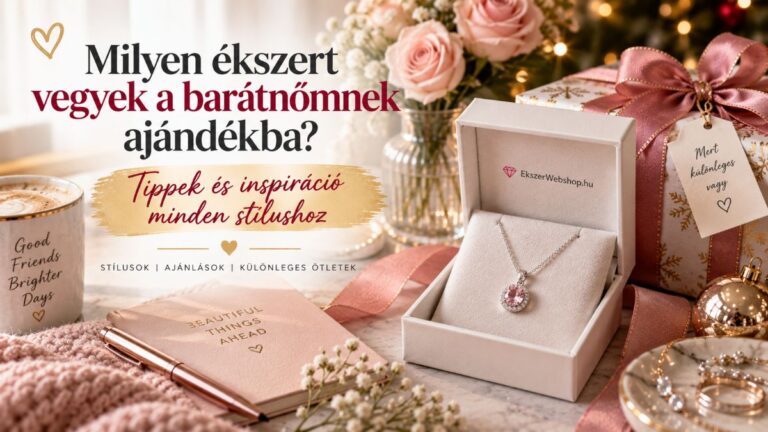 milyen ékszert vegyek a barátnőmnek ajándékba - EkszerWebshop.hu