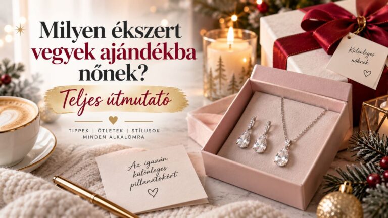 Milyen ékszert vegyek ajándékba nőnek? – Teljes útmutató - Ekszerwebshop.hu milyen ékszert vegyek ajándékba nőnek - EkszerWebshop.hu